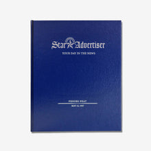 Load image into Gallery viewer, Honolulu Star-Advertiser Custom Birthday Book