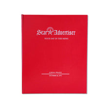 Load image into Gallery viewer, Honolulu Star-Advertiser Custom Birthday Book