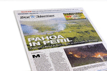 Load image into Gallery viewer, Honolulu Star-Advertiser Custom Front Page Jigsaw Puzzle